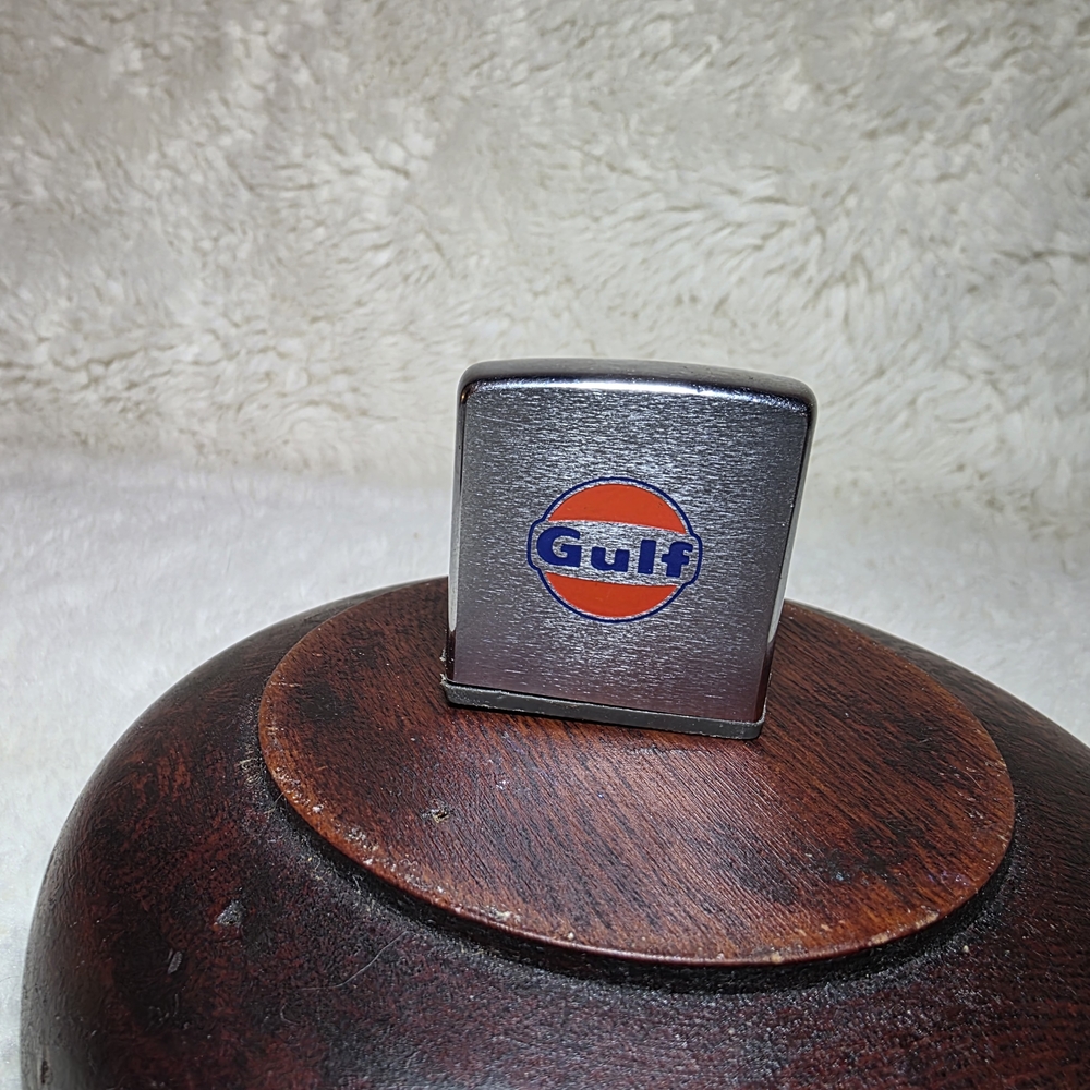 Vintage "Zippo Rule", Gulf Oil Logo Tape Measure